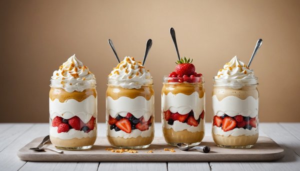 Indulge in the delight of tinned cream desserts